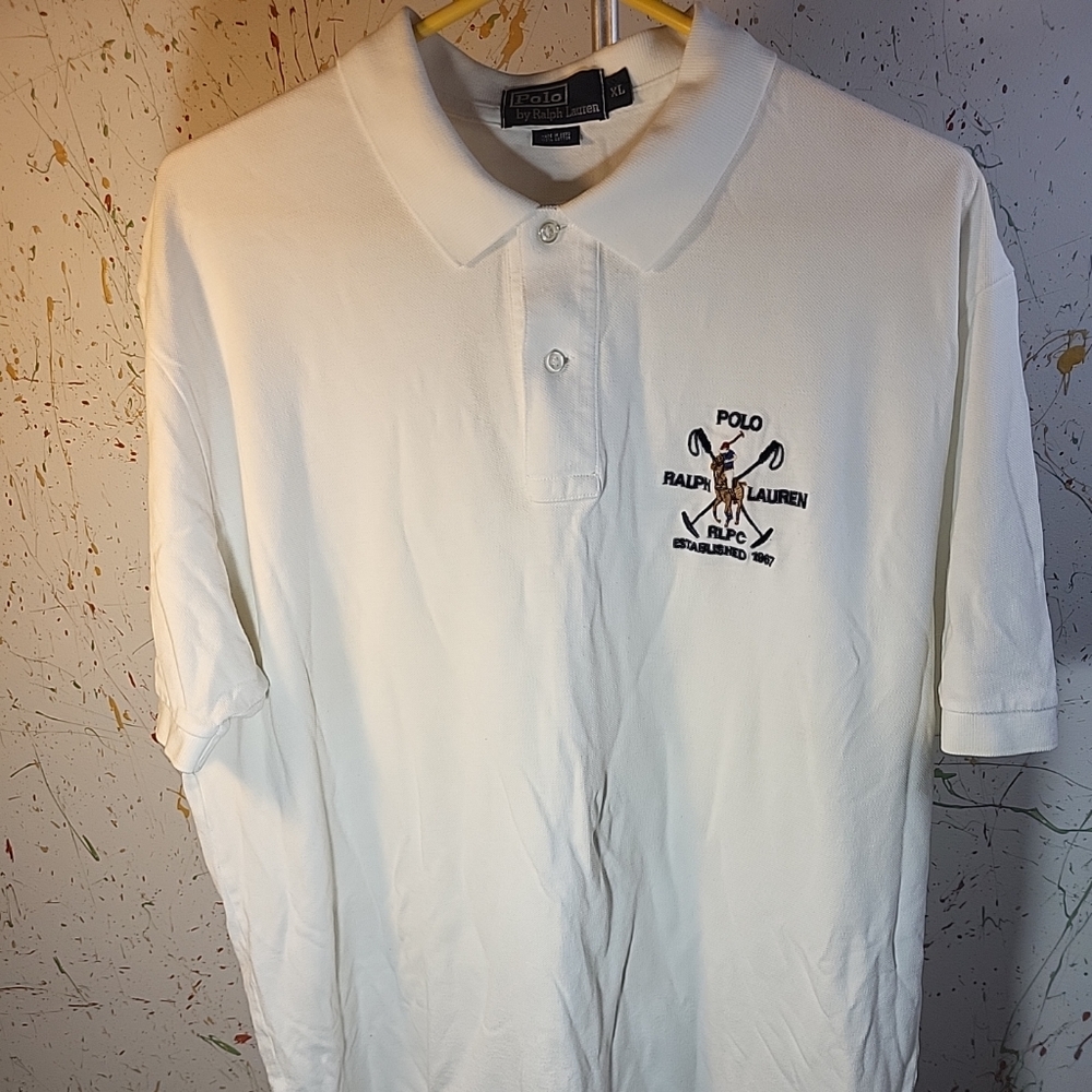 Polo Ralph Lauren White Men Size XL
